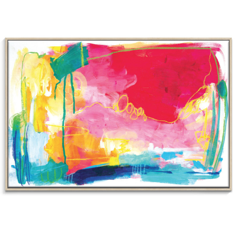 Flex-zone by Amira Rahim - Print on Canvas, 102cm H x 152cm W, Timber
