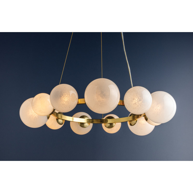 Bains Corner Flush Mount, 11 Lights, 7.75 4" H x.25" W x 40.25" D