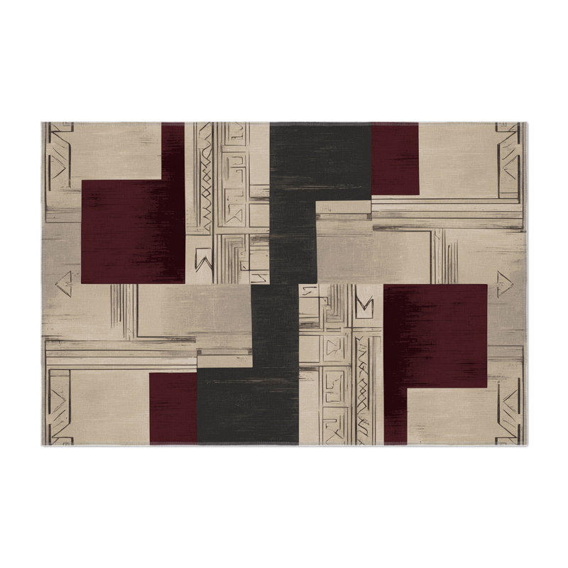 Opulent Odyssey Indoor And Outdoor Area Rug, Rectangle 5' x 7'