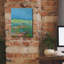  «Off The Trail 1» par Jan Weiss, art mural sur toile, 12 po x 16 po