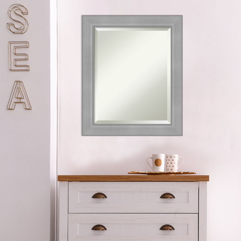 Flat Wall Mirror, 24.25" x 20.25"