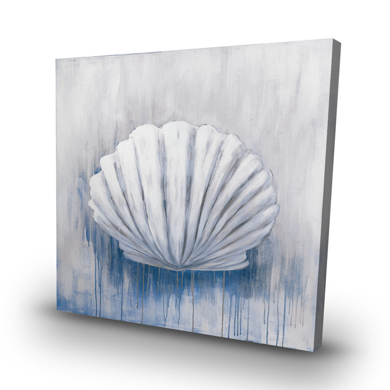feston shell - 32"x32" art on canvas