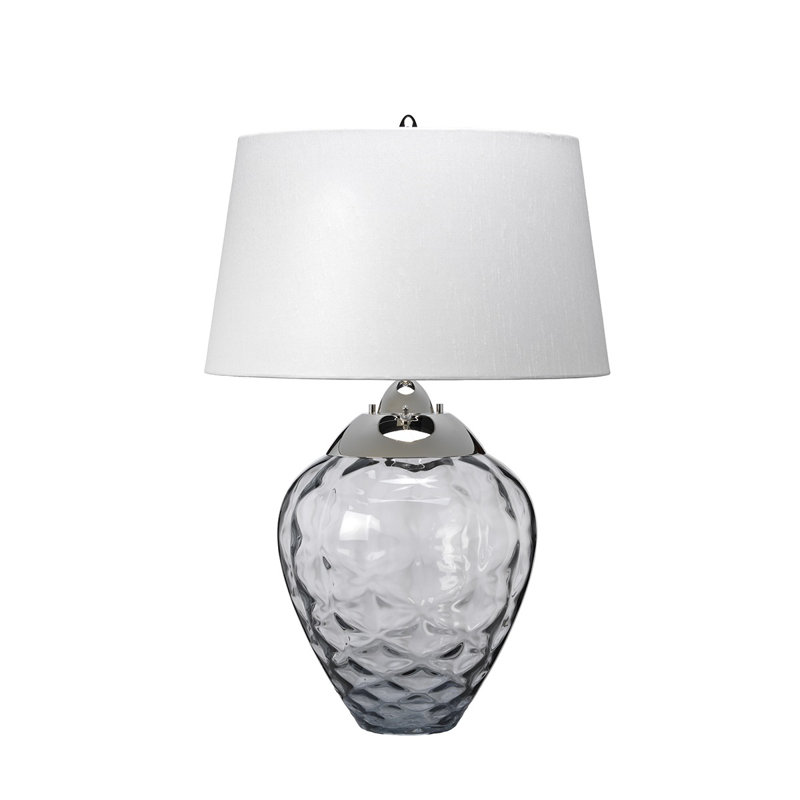 Mccutcheon Table Lamp, Smoked Gray