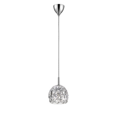 1 - Light Chrome Sphere Pendant