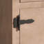 Charnières de porte en fer forgé de 5 po
