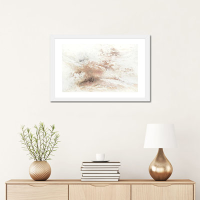 Rose Gold Snow by Spellbound Fine Art - Print