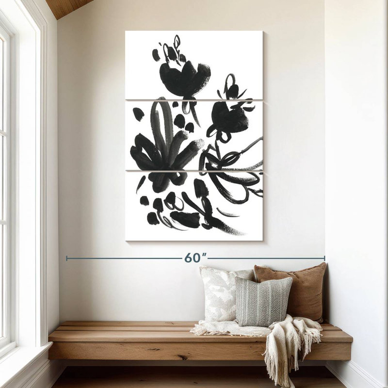 Avery Cameo Bloom II, 50" H x 32" W