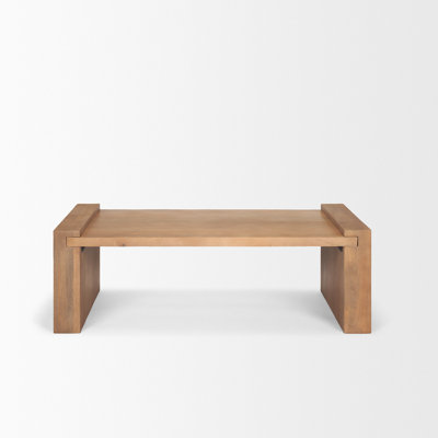 Wesson Wooden Rectangular Coffee Table