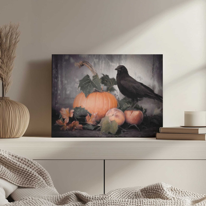 «Harbinger of Autumn» par Lori Deiter, reproduction d'art, L 32 po x H 24 po, Ne s’applique pas, Toile tendue