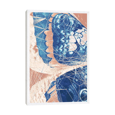 Butterfly Triptych I - Painting on Canvas