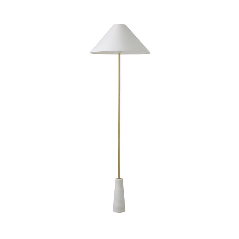 Canham 148cm Gold Traditional Floor Lamp