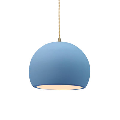 Luminaire suspendu 1 lumière DEL intégré Aschwin