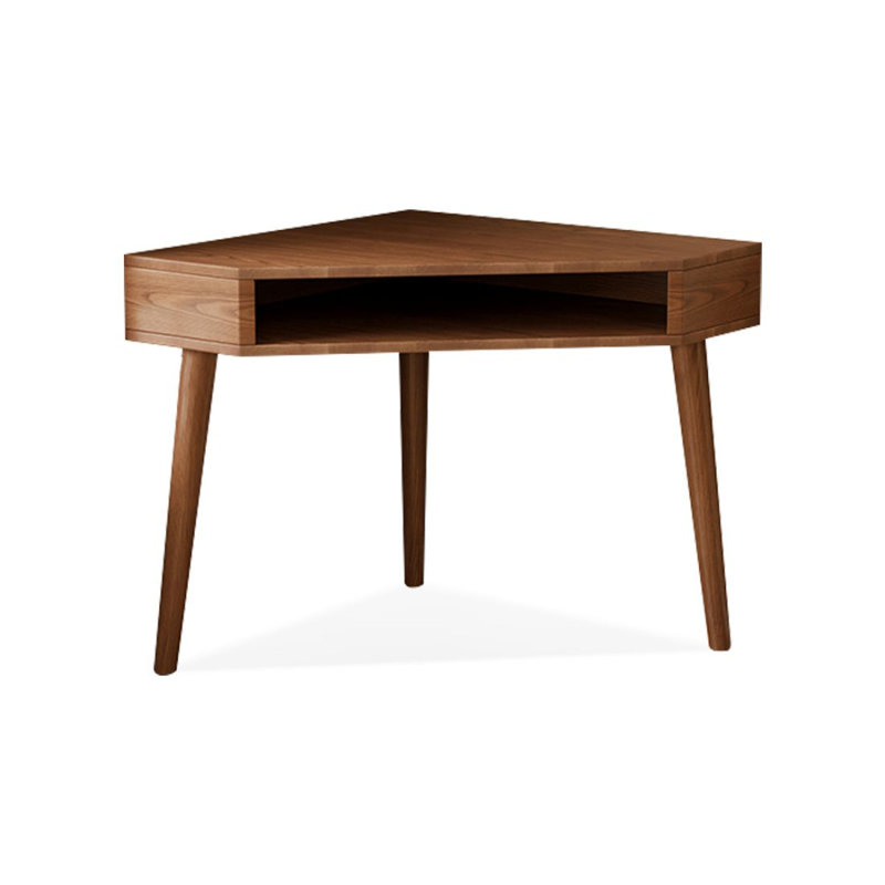 Bureau d'écriture en bois massif brun