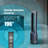 Oscillating Bladeless Tower Fan with Remote Control 12 Speeds Setting 15H Timer Quiet Operation