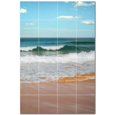 Vagues photo 12 x 12
