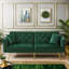 2 Seater Velvet Sofa