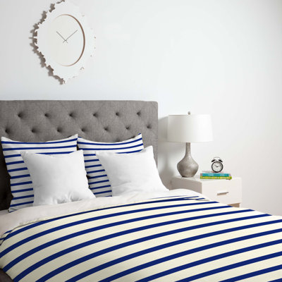 Holli Zollinger Traditional Polyester Striped Duvet Cover