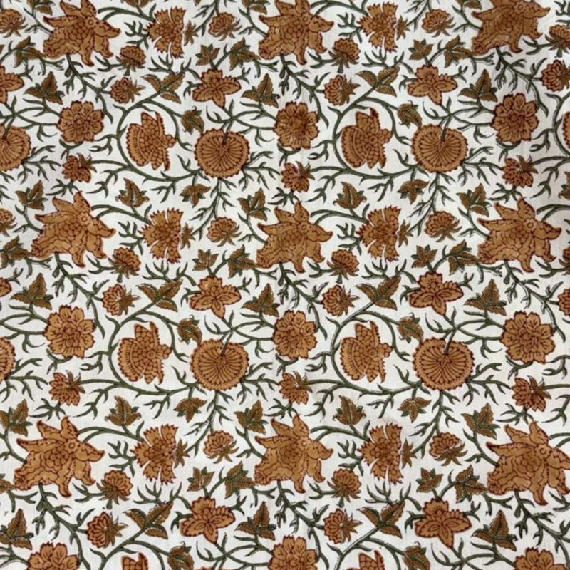 Handcrafted Floral Tablecloth, 90" Round