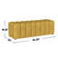Banc d'appoint rembourré en tissu-406564512