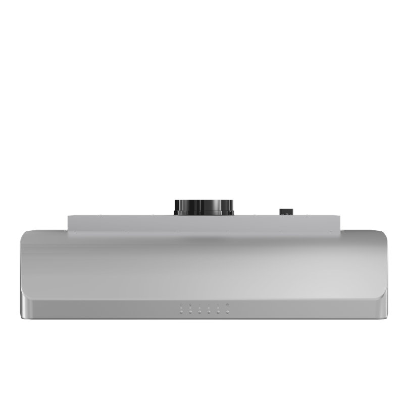 30" 600 CFM Ducted Under Cabinet Range Hood in Brushed Stainless Steel, 30"