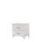 White Finish Nightstand