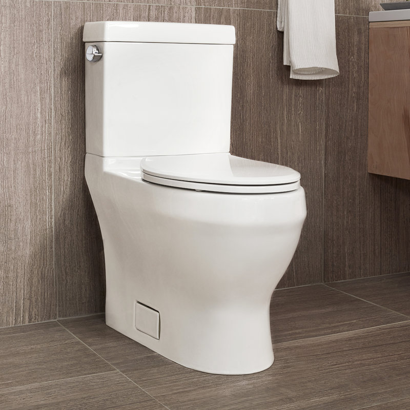 Glenwynn 1.28 GPF (Water Efficient) Elongated Two-Piece Toilet (Seat Included)