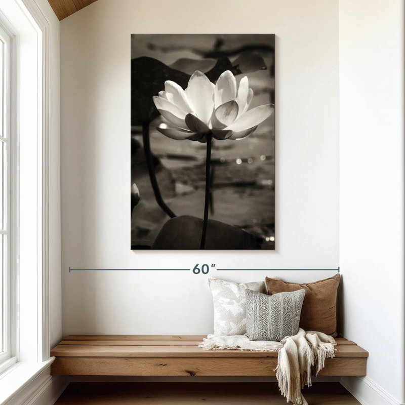 Lotus Flower I, 48" H x 32" W