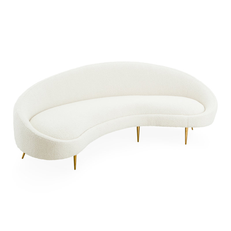Ether Curved Sofa, Olympus Oatmeal