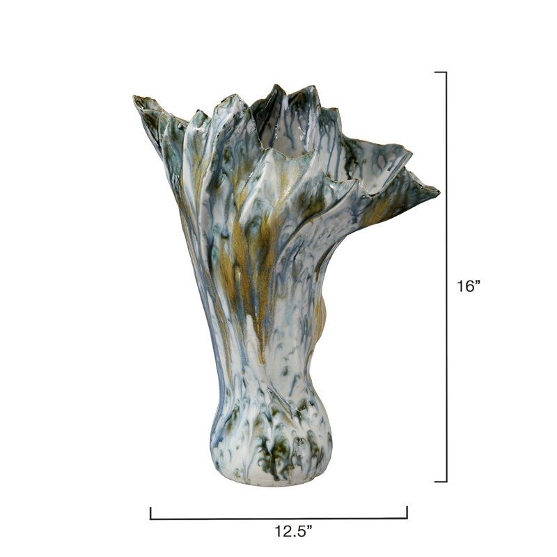 Orca Handcrafted Ceramic Table Vase