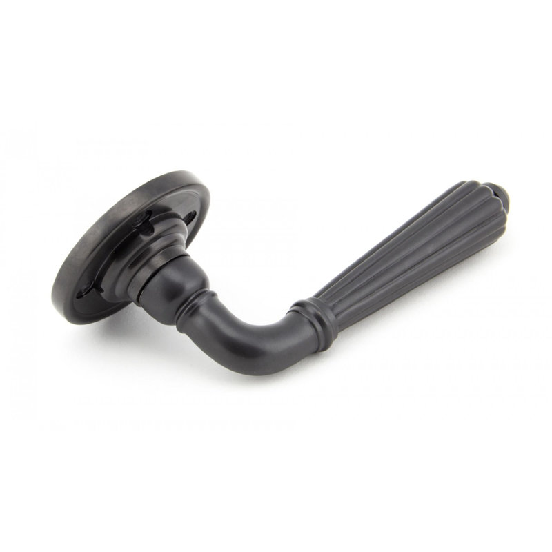 Hinton Dummy Door Handle Kit, Aged Bronze