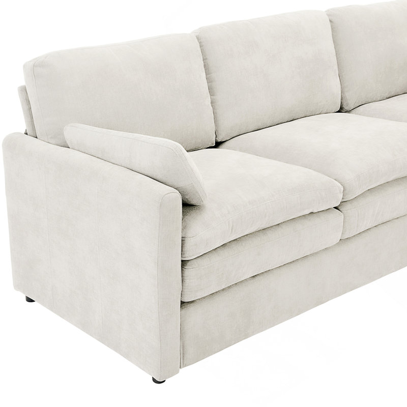 Canapé rembourré surdimensionné Comfy Cloud Canapé, Beige