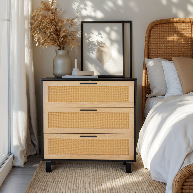 Commode d'appoint 3 tiroirs 
