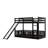 Twin Over Twin Bunk Bed With Slide And Ladder Wood Bed-1637892794