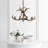 Rohrbach Candle Style Wagon Wheel Chandelier-238798685-184862635