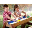 4 - Person Wood Patio Dining Set with Rectangular Table