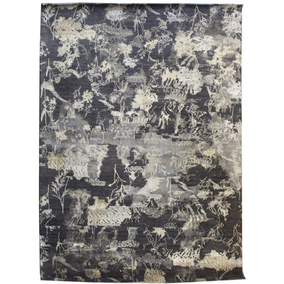 Landscape One-of-a-Kind 7'11" X 10'3" New Age Wool Area Rug in