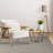 Furnish my Place Modern Indoor/Outdoor Commercial Solid Color Rug  - Pet and Kids Friendly Rug, Stain Resistant, Floor Carpet for Living Room & Hallway, Wedding - Halfround - Beige-1437224801