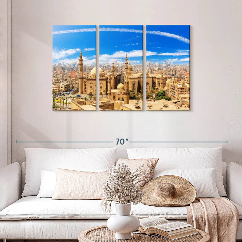 Cairo Citadel Panorama, 28" H x 45" W