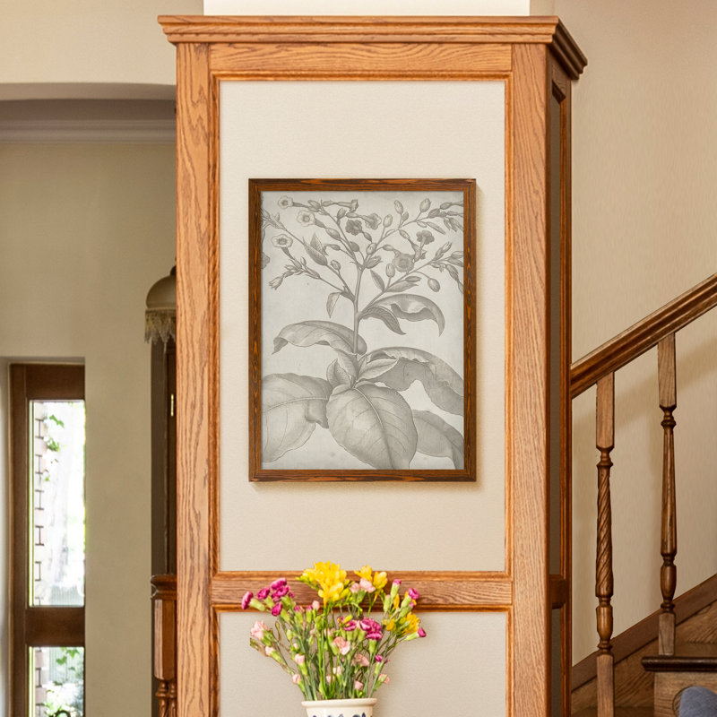 «Classic Romance I» par Paul Cezanne - reproduction d'art encadrée, H 28 po x l 38 po x 1,25 po, Toile avec cadre érable