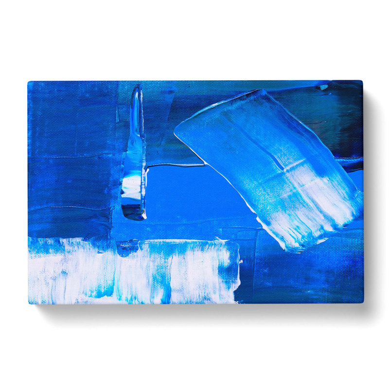 Abstract Art Painting Vol.286 by S.Johnson - Wrapped Canvas Painting, 50cm H x 76cm W x 3cm D