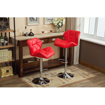 Ensemble de tabourets de bar réglables contemporains, élégants et confortables pour tous les décors