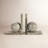 Modern & Contemporary Marble Non-Skid Bookends-647985671