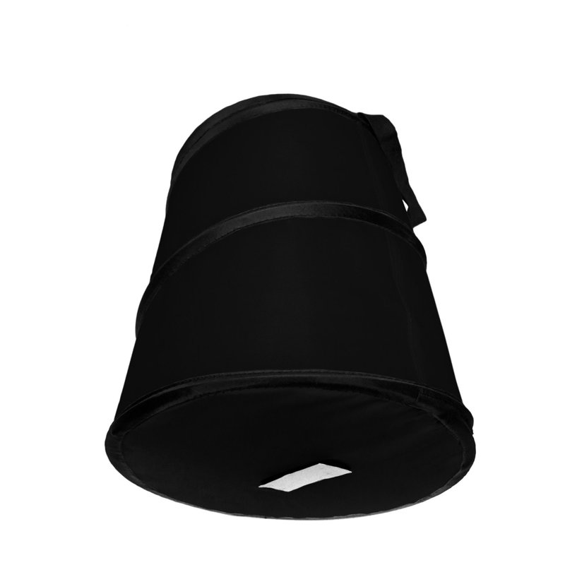 Poubelle pliante, Noir, 3, H 12 po x l 9,5 po x P 9,5 po
