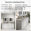 Ensemble de meuble-lavabo mural 80 po