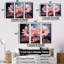 Ensemble d'art mural Neon Flourish-107752828-107752827