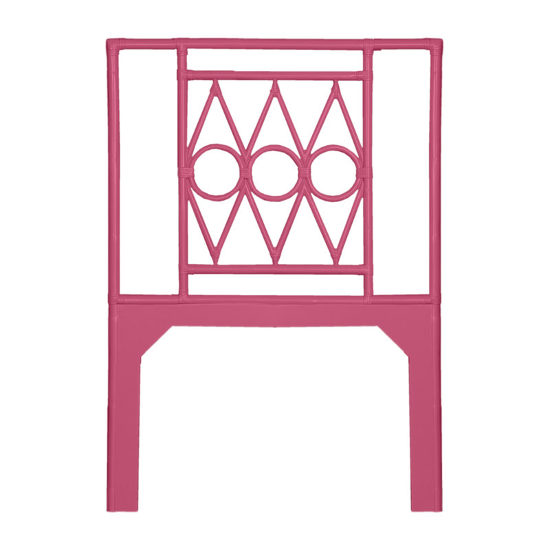 Tête de lit à structure ouverte Michelle, Simple, Hot Pink