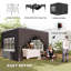 3m x 3m Iron Pop-Up Gazebo-107770050