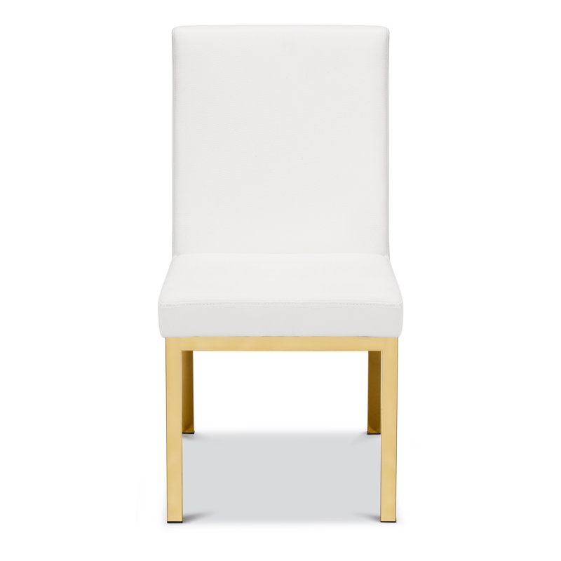 Chaise d'appoint blanche Annis