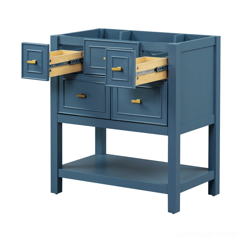 Armoire sous l'évier Ibrahem, Bleu