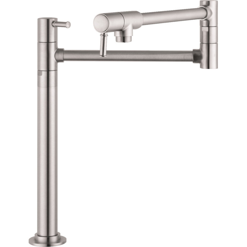 Robinet remplisseur avec accessoires Talis C, Acier optique